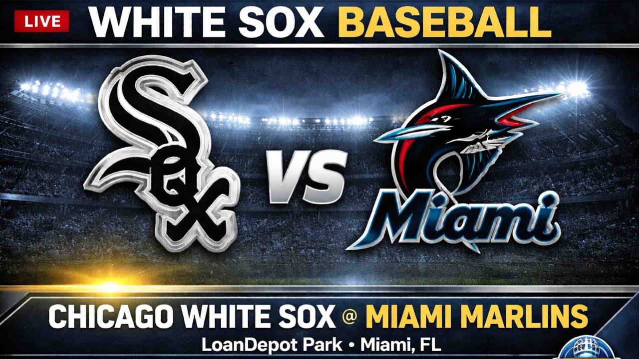 White Sox vs Marlins LIVE | MLB on SMSN