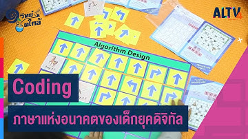 Coding ภาษาแห่งอนาคตของเด็กยุคดิจิทัล l หนึ่งวิทย์ชิดใกล้ (30 ธ.ค. 63)