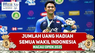 Download Lagu ALWI FARHAN JADI JUTAWAN!!! Hadiah Wakil Indonesia di Macau Open 2025 #macauopen2025 MP3