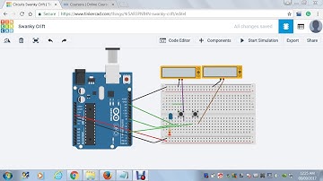 LED glow on Arduino with two push buttons