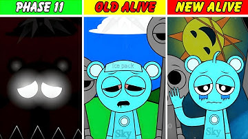 Incredibox Sprunki: New Definitive Phase 11 But Old Alive Vs New Definitive Phase 11 But New Alive