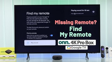 How Can I Find ONN 4K Pro Remote by Itself Anywhere!