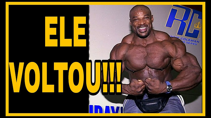 Ronnie Coleman-A superação de uma Lenda