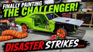 Finally Painting The 1972 Challenger… Then Disaster Struck