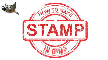 Rubber Stamp Effect in Gimp