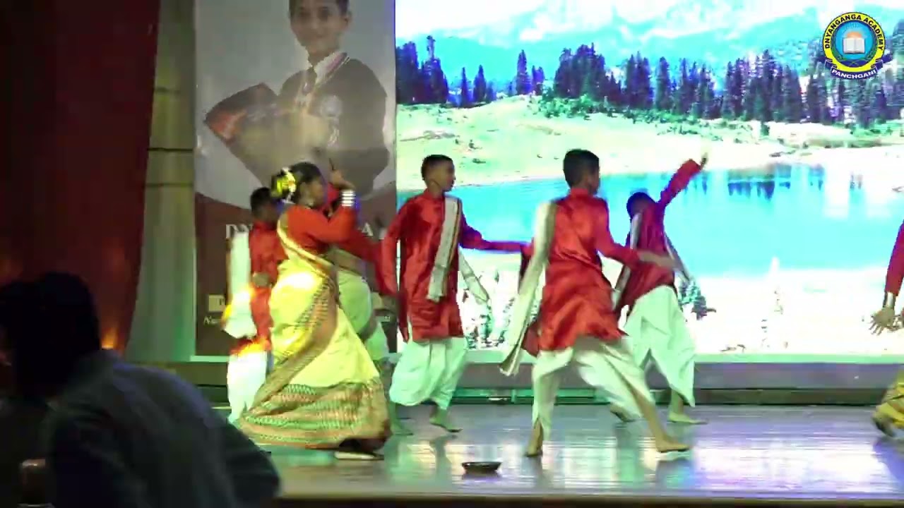 Assamese Folk Dance | Phagoonero Mohonaye | Class 6 Cultural Performance | DGA Academy