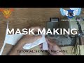 Mask making tutorial using sewing machine  rotaract club of tcet  district 3141