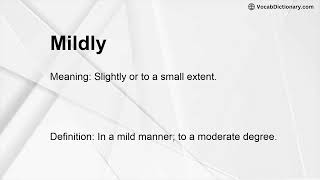 Mildly Meaning