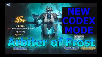 Arbiter of Frost - Immortal Codex | Watcher of Realms
