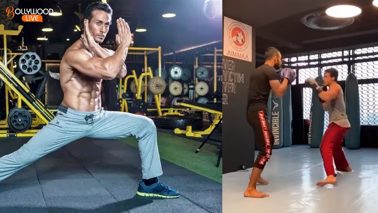 Tiger Shroff's OUTSTANDING Kick Boxing Practice Will Surely Make You Surprice | Bollywood Live
