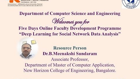 Day 1 - FDP on Deep Learning