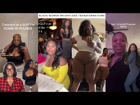 The Glp-1 Effect! Black Women Amazing Weight Loss Transformations! Chat | Motivation