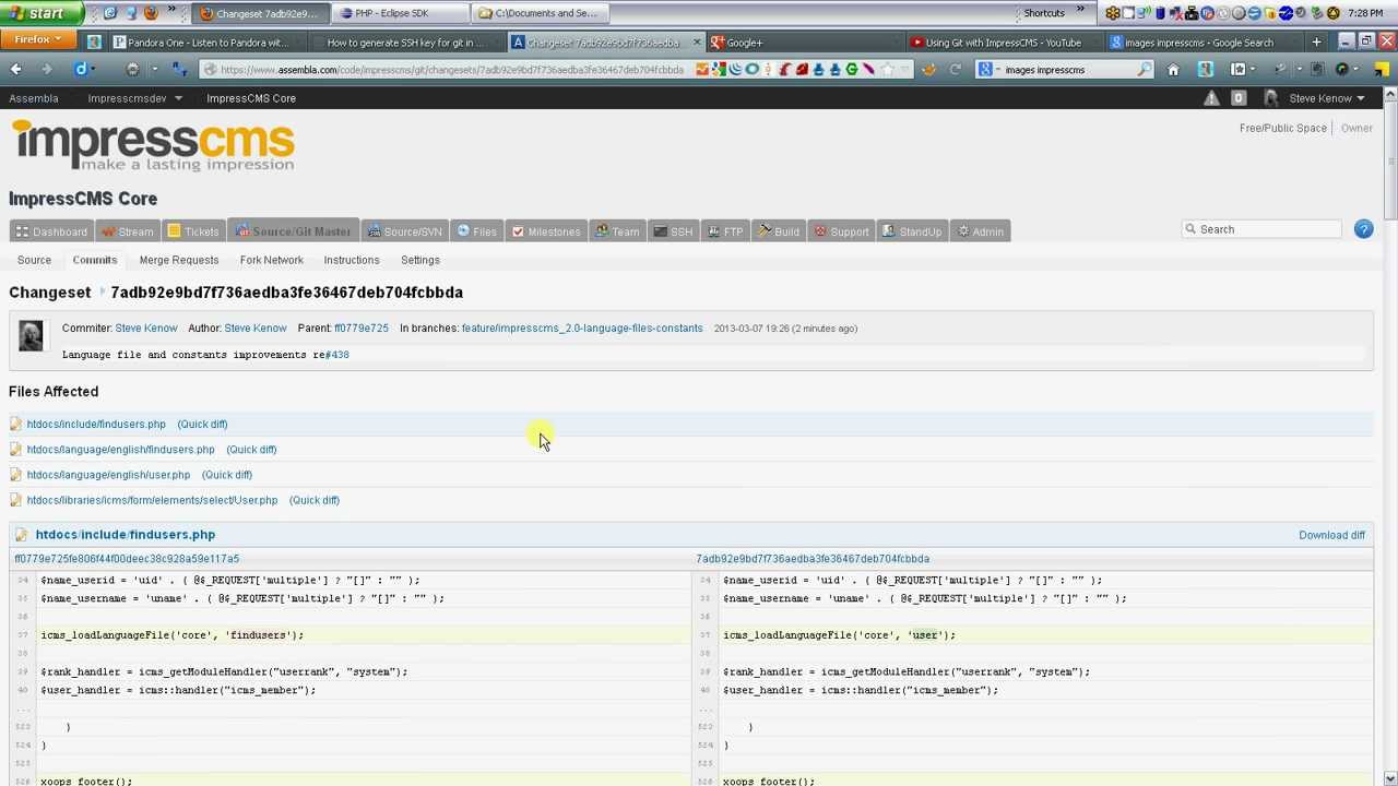 Committing and Pushing Changes to a Git Repository - YouTube