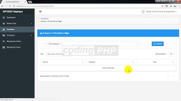 Sistem Informasi Pusat Desa SIPUDES Berbasis Web dengan Codeigniter