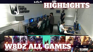 LEC W8D2 All Games Highlights | Week 8 Day 2 S11 LEC Summer 2021