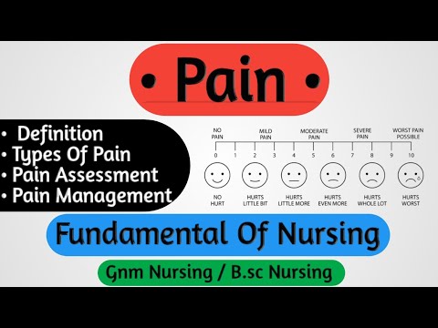 Pain || Pain Assessment and Pain Management || Fundamental Of Nursing || Nursing Notes