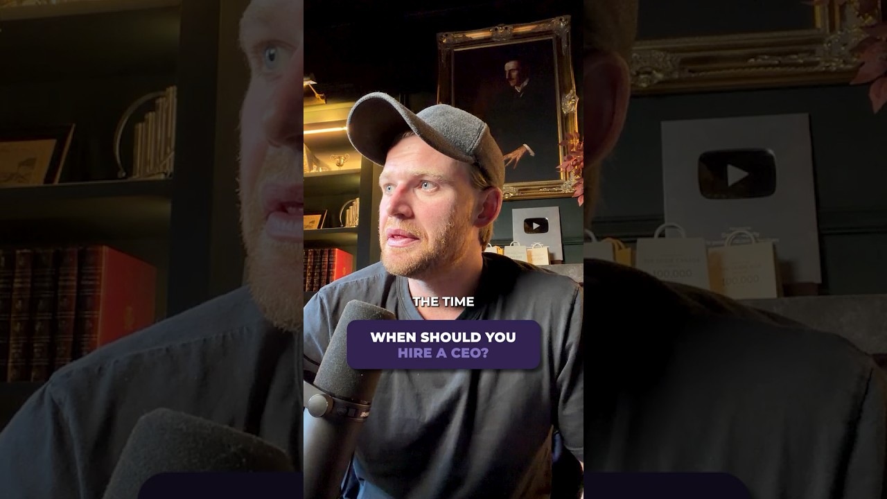 Когда следует нанимать генерального директора? 🤔