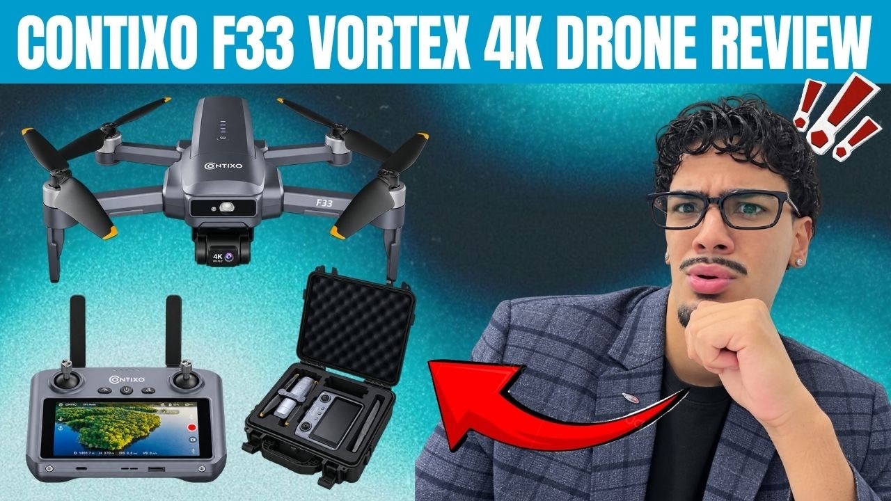 Watch Contixo F33 Vortex 4K Drone Review — Is This GPS Drone Worth It? on YouTube Watch Contixo F33 Vortex 4K Drone Review — Is This GPS Drone Worth It? on YouTube