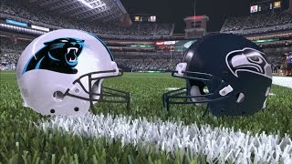 Madden NFL Prediction Week 13 Panthers vs Seahawks