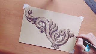 HOW TO DRAW WOOD CARVINGS FROM INDONESIA