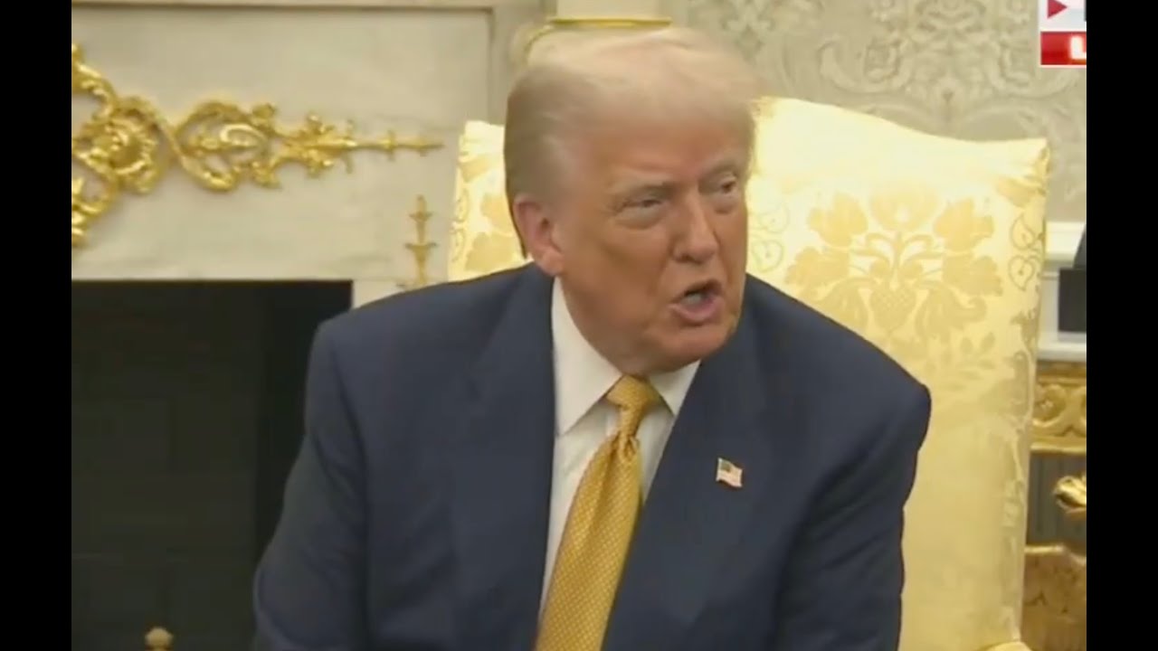 MELTDOWN: Trump CRASHES OUT over Epstein in Oval Office