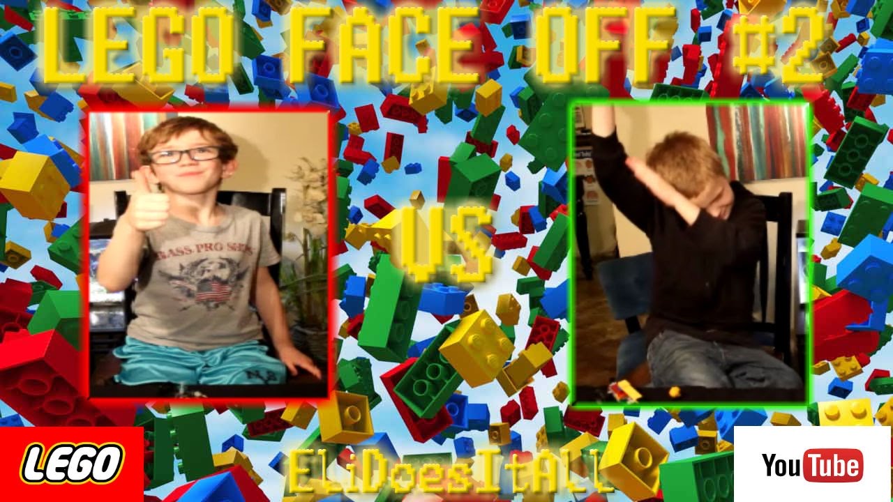 LEGO FACE OFF #2 - Eli VS Kadin - EliDoesItAll Lego Car Build Off