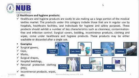 TEX 3205 Lecture 02 Medical Textile Part A