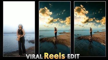 Instagram Trending Zoom Out Reels Editing Tutorial | CapCut App Sky Change Video Editing