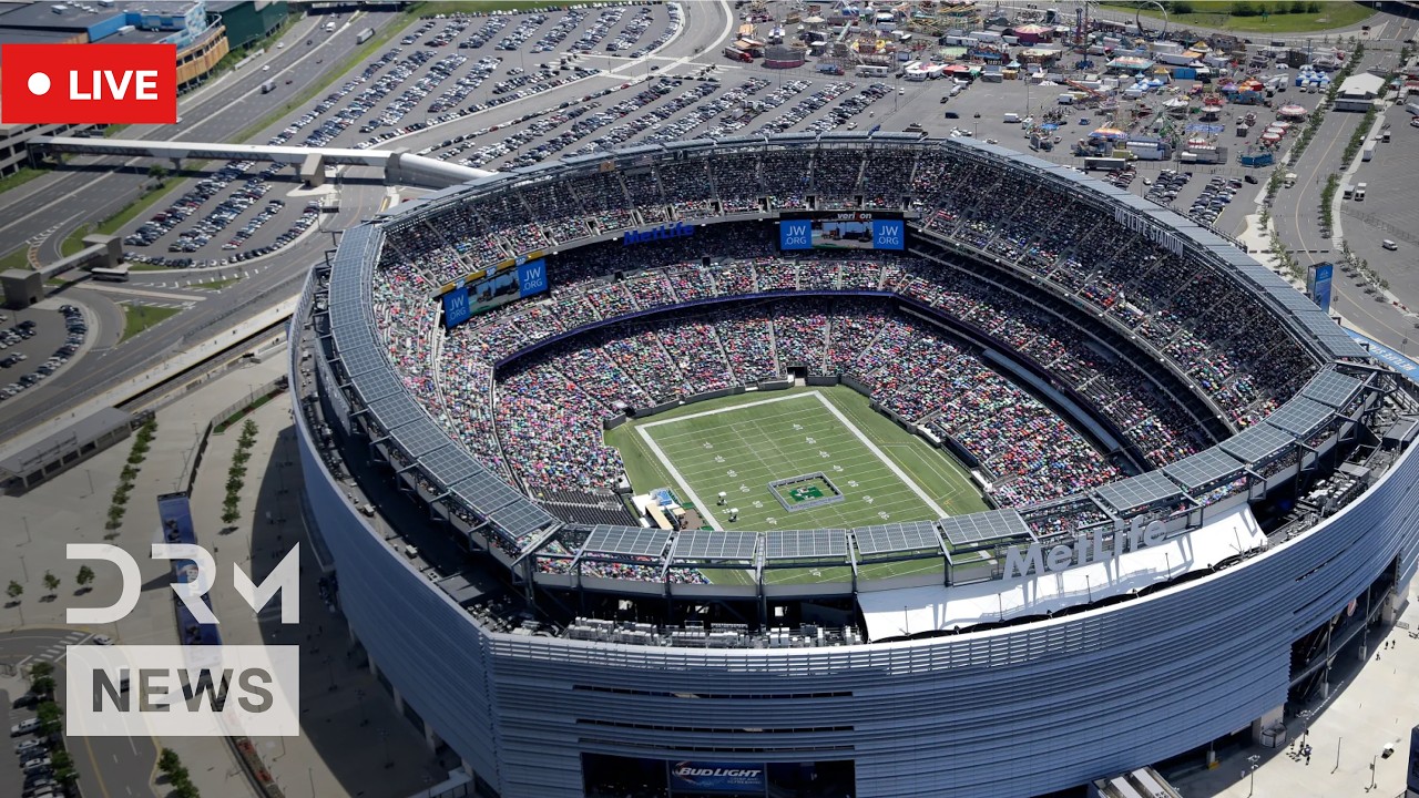 LIVE: First Look at the FIFA World Cup 2026 Final Stadium Before
