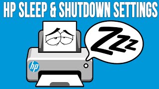 How to Change Your HP Printer's Sleep and Auto Shutdown Settings screenshot 4