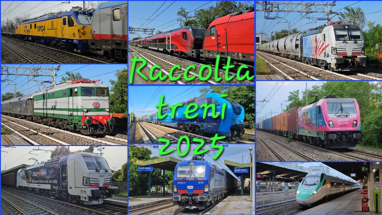 MEGA RACCOLTA di TRENI del 2025
