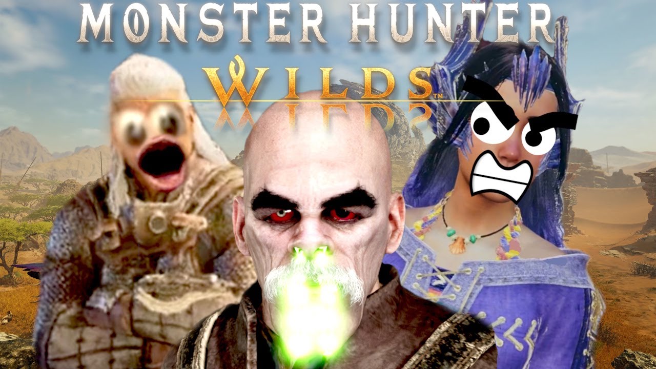 My friends annoy each other in Monster Hunter Wilds