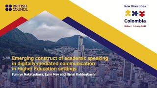 Emerging construct of academic speaking in digitally-mediated communication in Higher Education