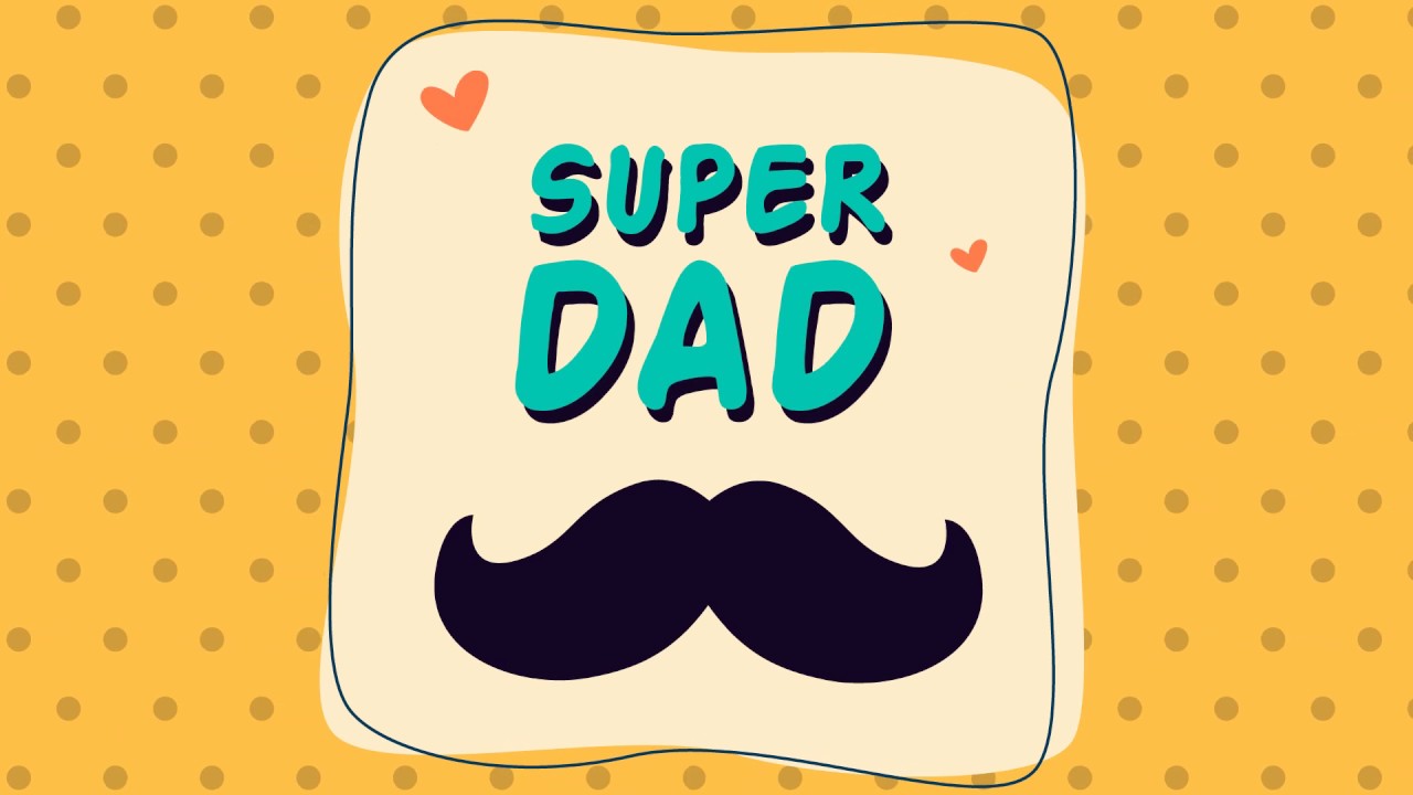 footage of chernobyl Happy fathers day GIF like Animation - Super Dad