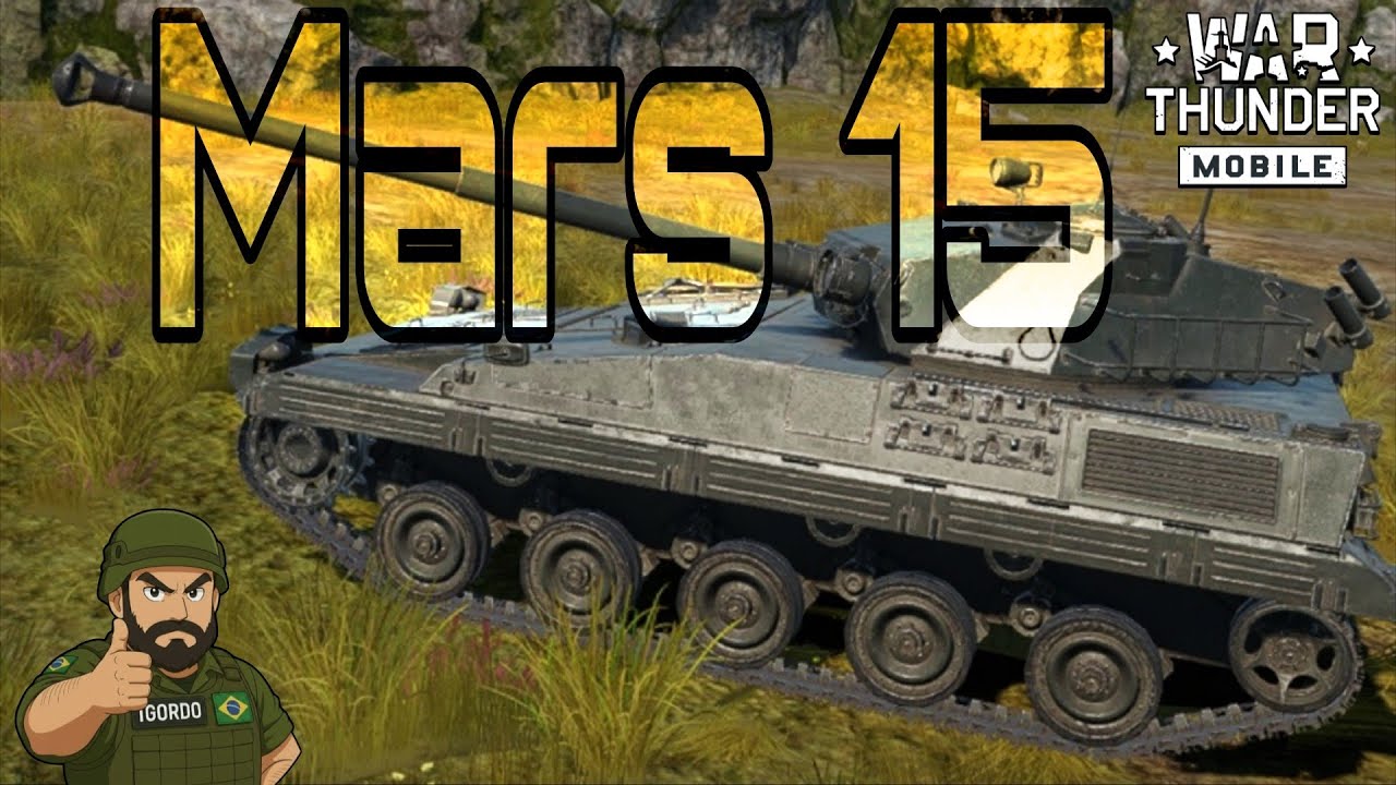 🇨🇵MARS 15 - Minha Pior Partida no WAR THUNDER MOBILE 