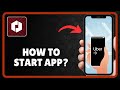 How to start uber driver app