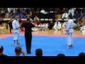 6th World Cup KWF Kumite Alex Chichvarin (RU) vs Japan Karate Luton (Round 1)