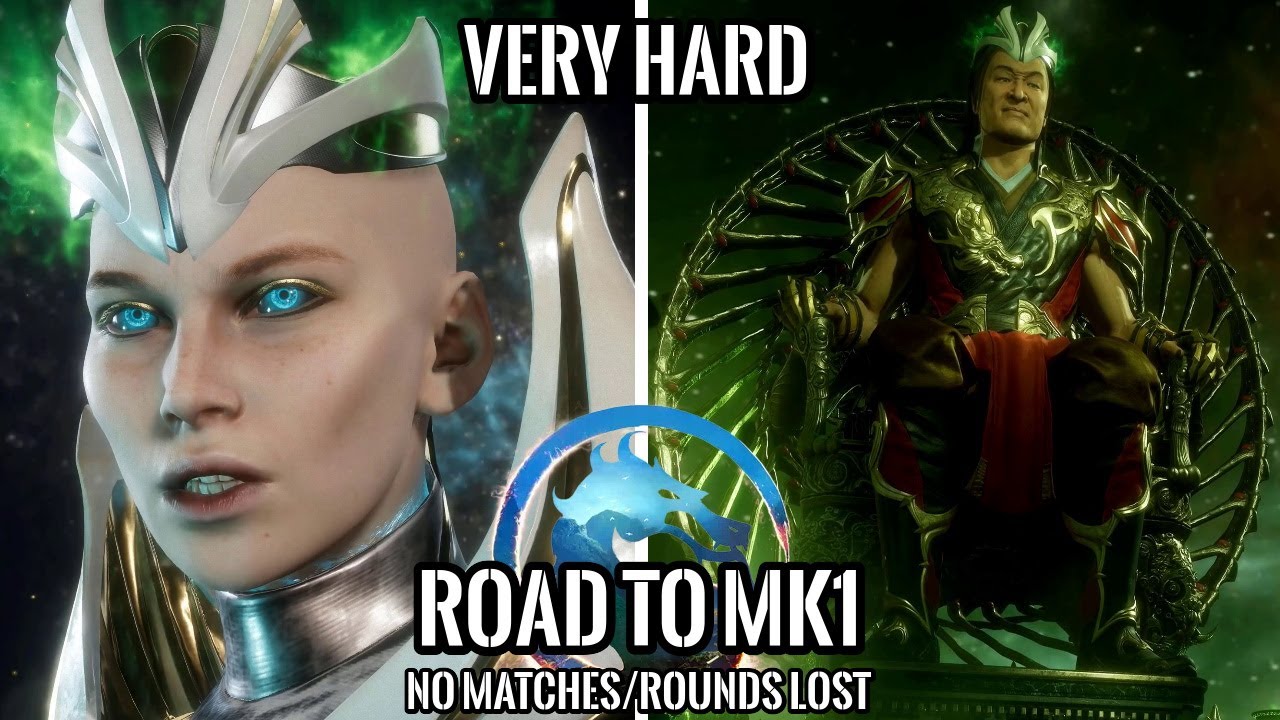 ROAD to MK1 MORTAL KOMBAT 11 & AFTERMATH STORY MODE VERY HARD No