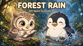 It's raining at the baby owl's river 🦉☔ lofi hip hop radio - beats to relax/study to