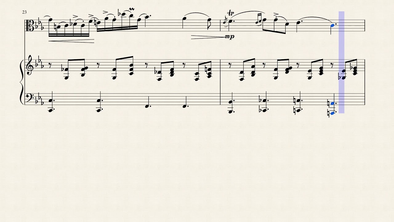 Nocturne (Op. 9 No. 2) in E-Flat Major for Viola & Piano - YouTube