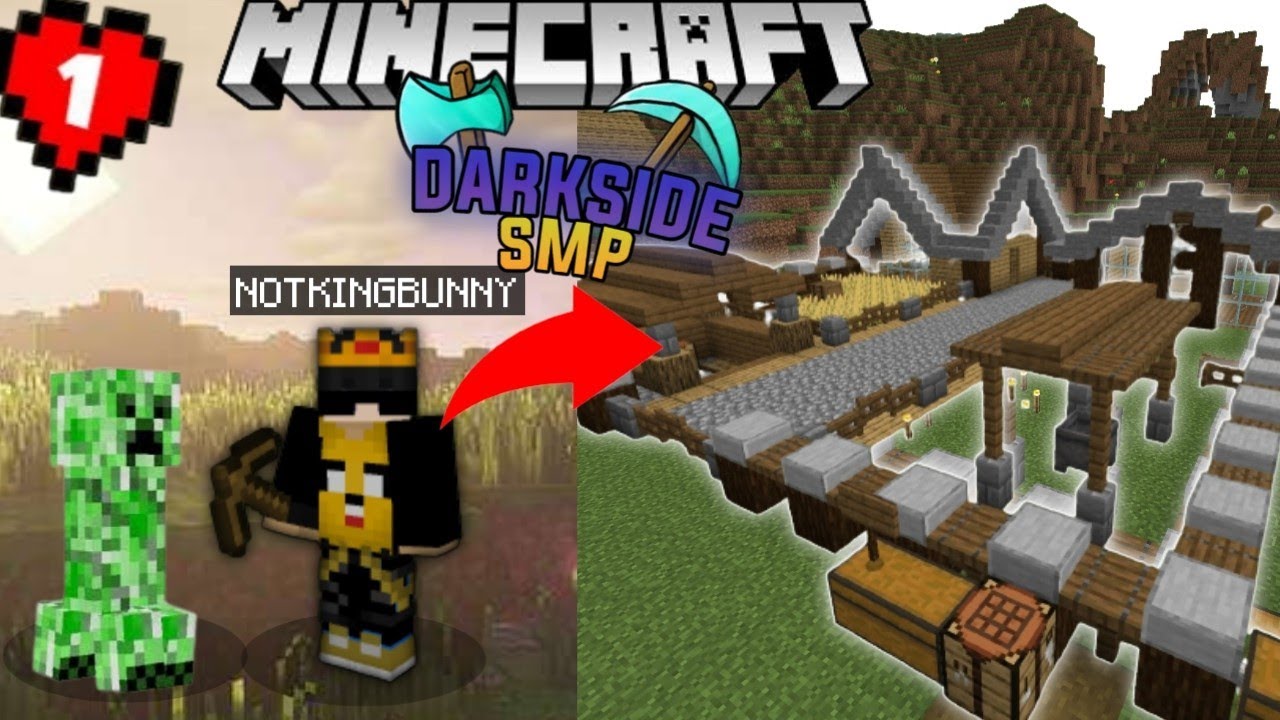 I Built A House In Public Smp | Subscribers Smp | Minecraft#minecraft#1 ...