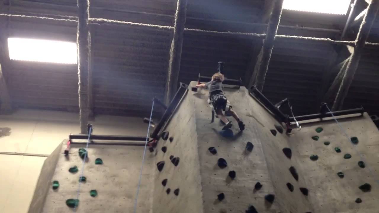 Rock climbing at main event YouTube