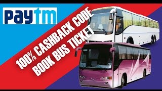 Paytm Bus Promo Code Today - 100% Cashback on Ticket‎ working proof of paytm promo code screenshot 5