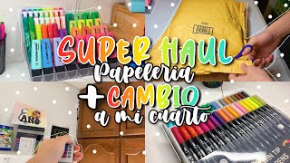 ABRIMOS 5 PAQUETES | Plumones nuevos + Cambio en mi Cuarto