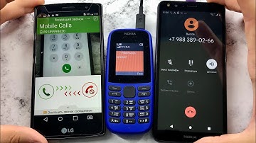 Incoming Calls Nokia 106 vs Nokia C01 Plus vs LG G4S/ Outgoing Calls/ Crazy Mobile Call
