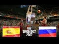 Spain 🇪🇸  v Russia 🇷🇺  - Classic Full Games | FIBA EuroBasket 2007 - Final