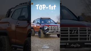 🔥TOP-3 Modified Hyundai cars🔥 #shorts_feed #viral#modified creta