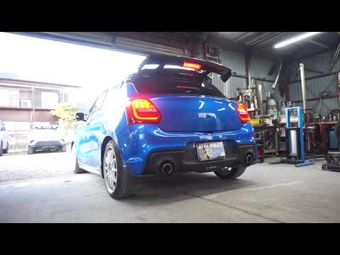 スイフトスポーツ HKS Hi-Power SPEC-L or II マフラー中間ストレート