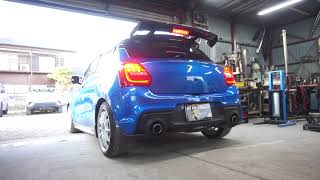 スイフトスポーツ HKS Hi-Power SPEC-L or II マフラー中間ストレート