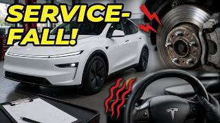 Quietschende Bremsen &amp; knarzendes Lenkrad | Tesla Service